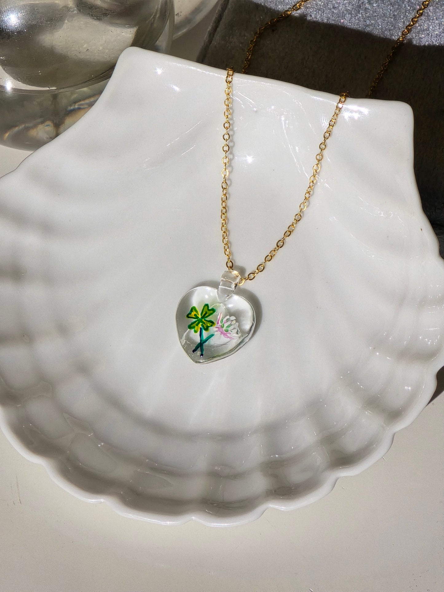 Clover Seed Pendant