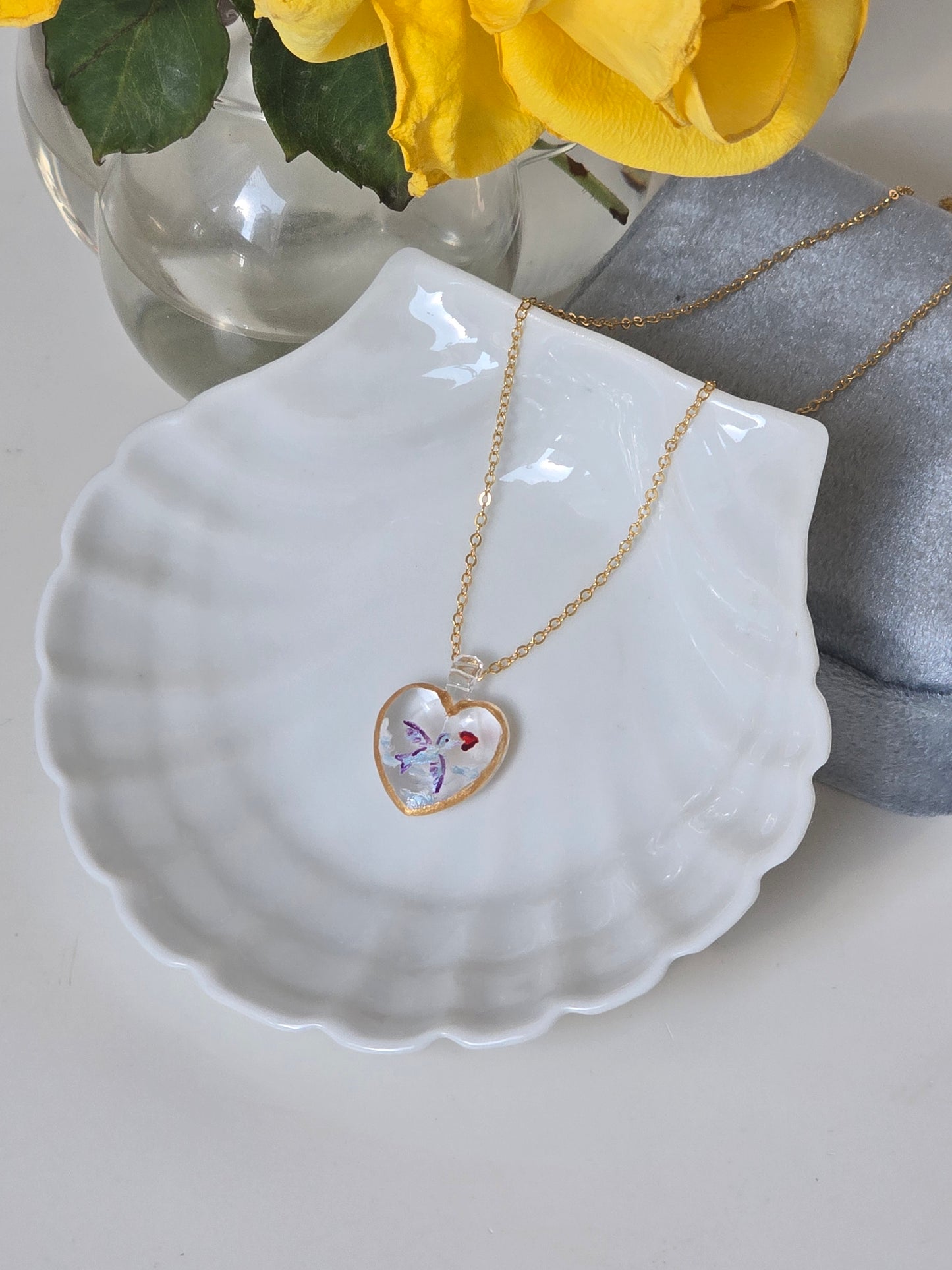 Cupid's Sparrow Pendant