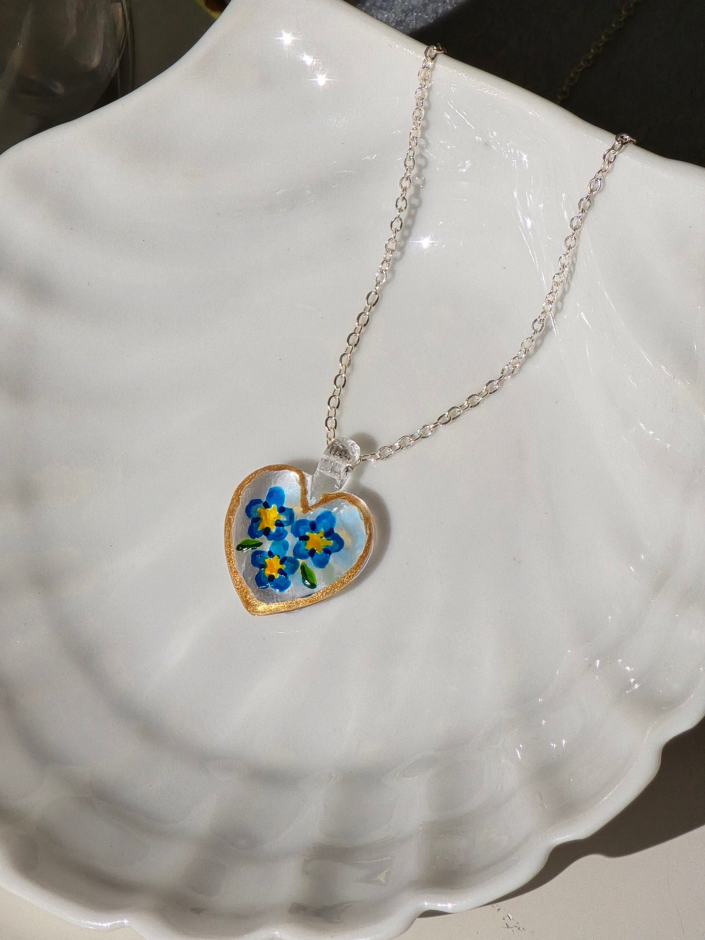 Forget Me Not Pendant