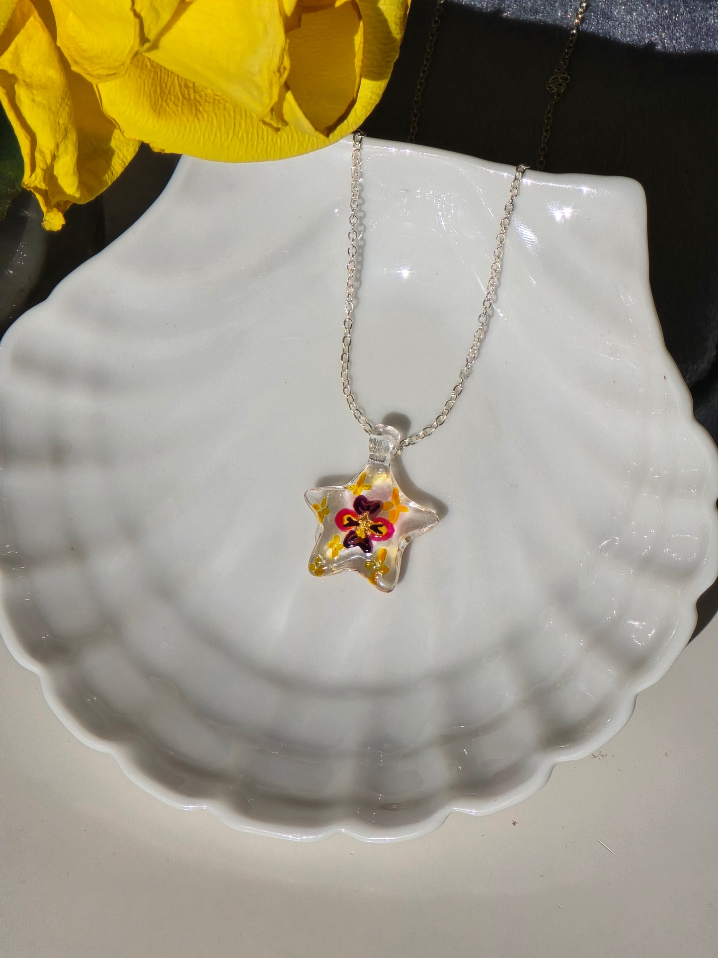 Heartsease Pendant